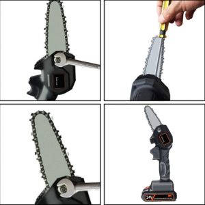 Mini wireless chainsaw – Mini sega elettrica senza fili 03