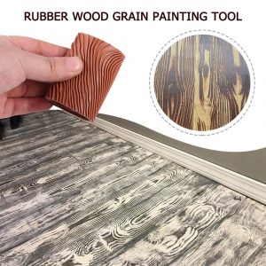 DIY wood texture – Kit di matrici per legno (2 pezzi) 03