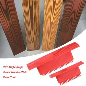 DIY wood texture – Kit di matrici per legno (2 pezzi) 03