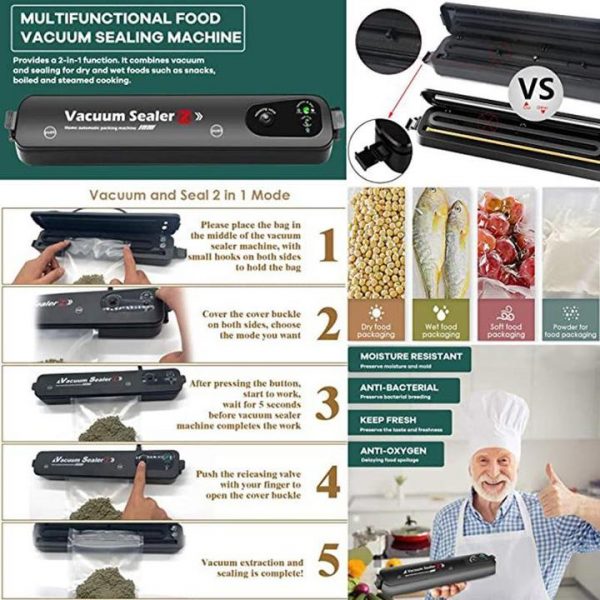 Freshfood – Sottovuoto automatico per alimenti slider