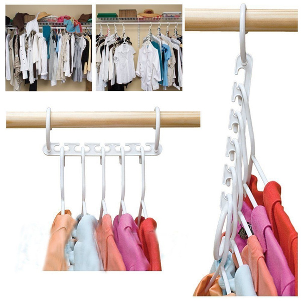 Smart Hanger – Appendino intelligente per 40 vestiti (8 pezzi) slider
