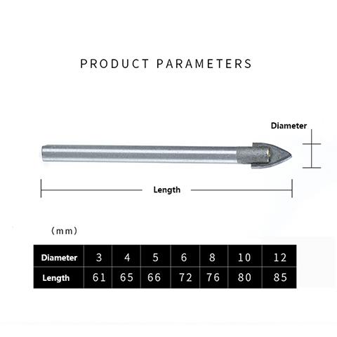 Spear point drill set (7 pcs) – Set di punte per trapano (7 pezzi) slider