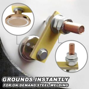 Safeweld – Morsetto magnetico per la messa a terra 03