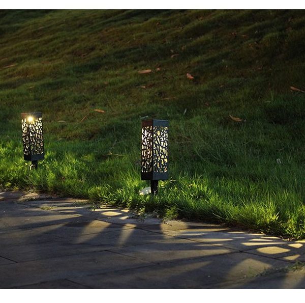 Lampada solare decorativa da giardino 1 + 1 GRATIS – LANTERNA slider