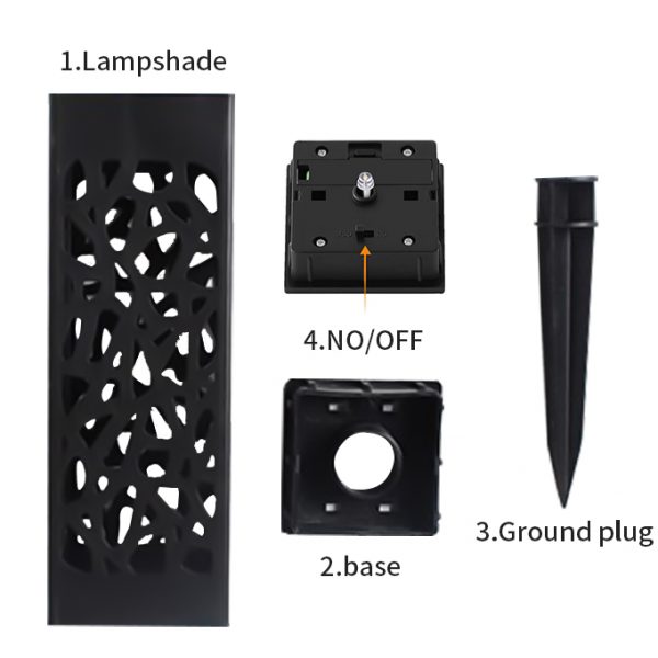 Lampada solare decorativa da giardino 1 + 1 GRATIS – LANTERNA slider
