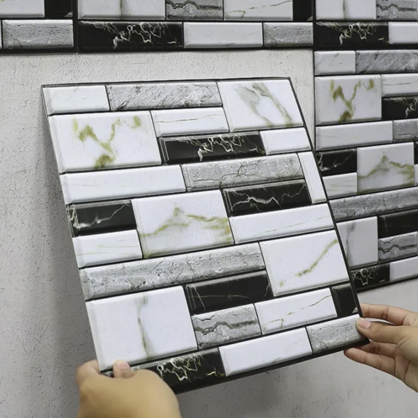 Adesivo 3D Marmo – BRICK STICKER slider