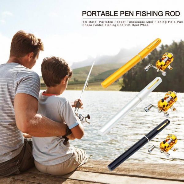 Pocket Size Fishing Rod - Canna da pesca tascabile - SweetBuy