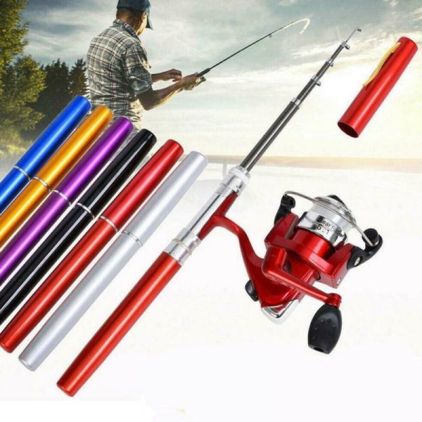 Pocket Size Fishing Rod - Canna da pesca tascabile - SweetBuy