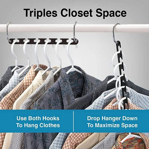 Smart Hanger – Appendino intelligente per 40 vestiti (8 pezzi) 02