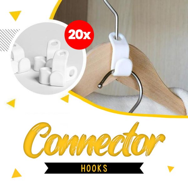 Connector hooks – Ganci salvaspazio (20 pz)