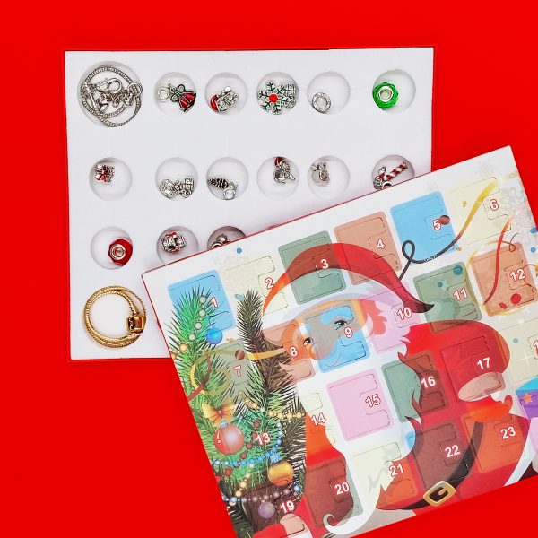Calendario dell’avvento con gioielli slider