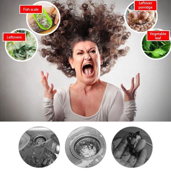 Clean sink – Filtro di scarico usa e getta (60 pz) slider