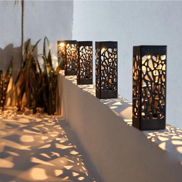 Lampada solare decorativa da giardino 1 + 1 GRATIS – LANTERNA 03