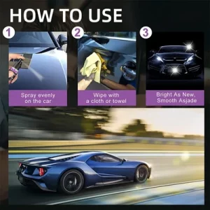 Cera lucidante per auto – CAR WAX SPRAY 03