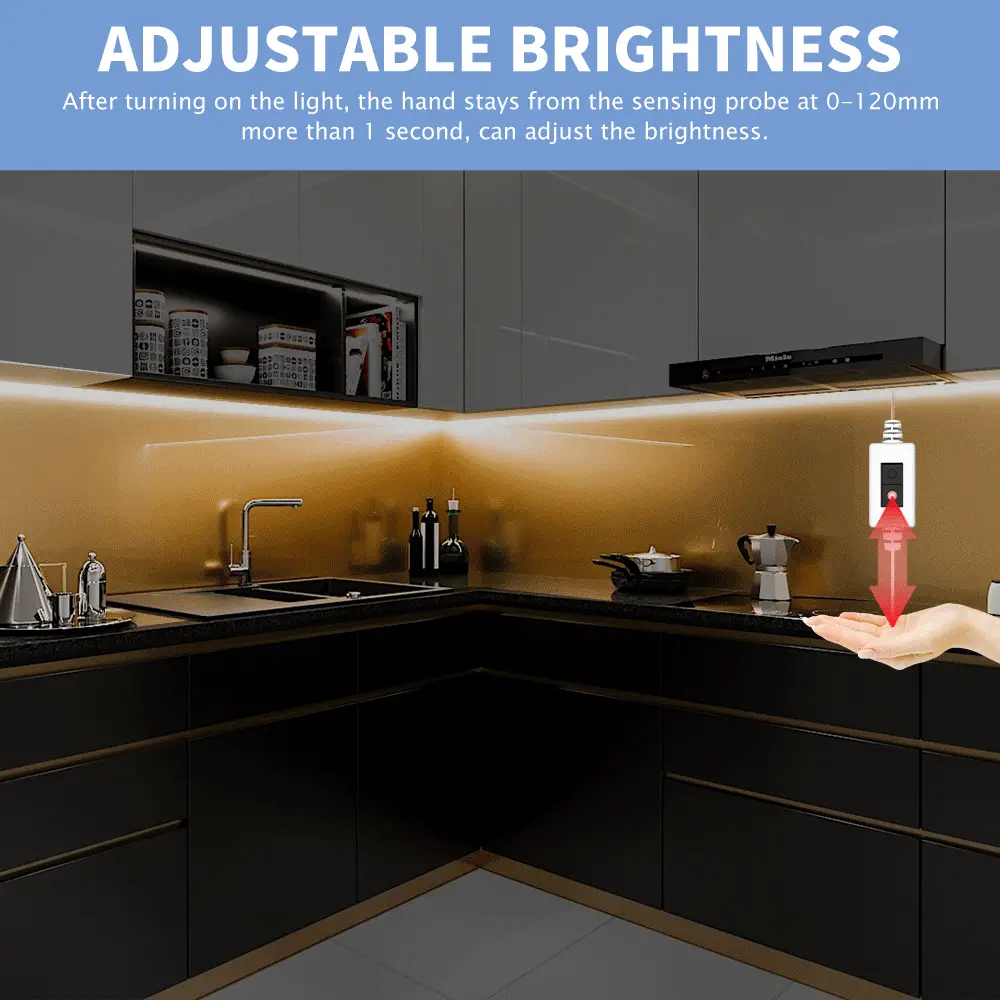 Luce per armadio a LED con sensore di movimento 02